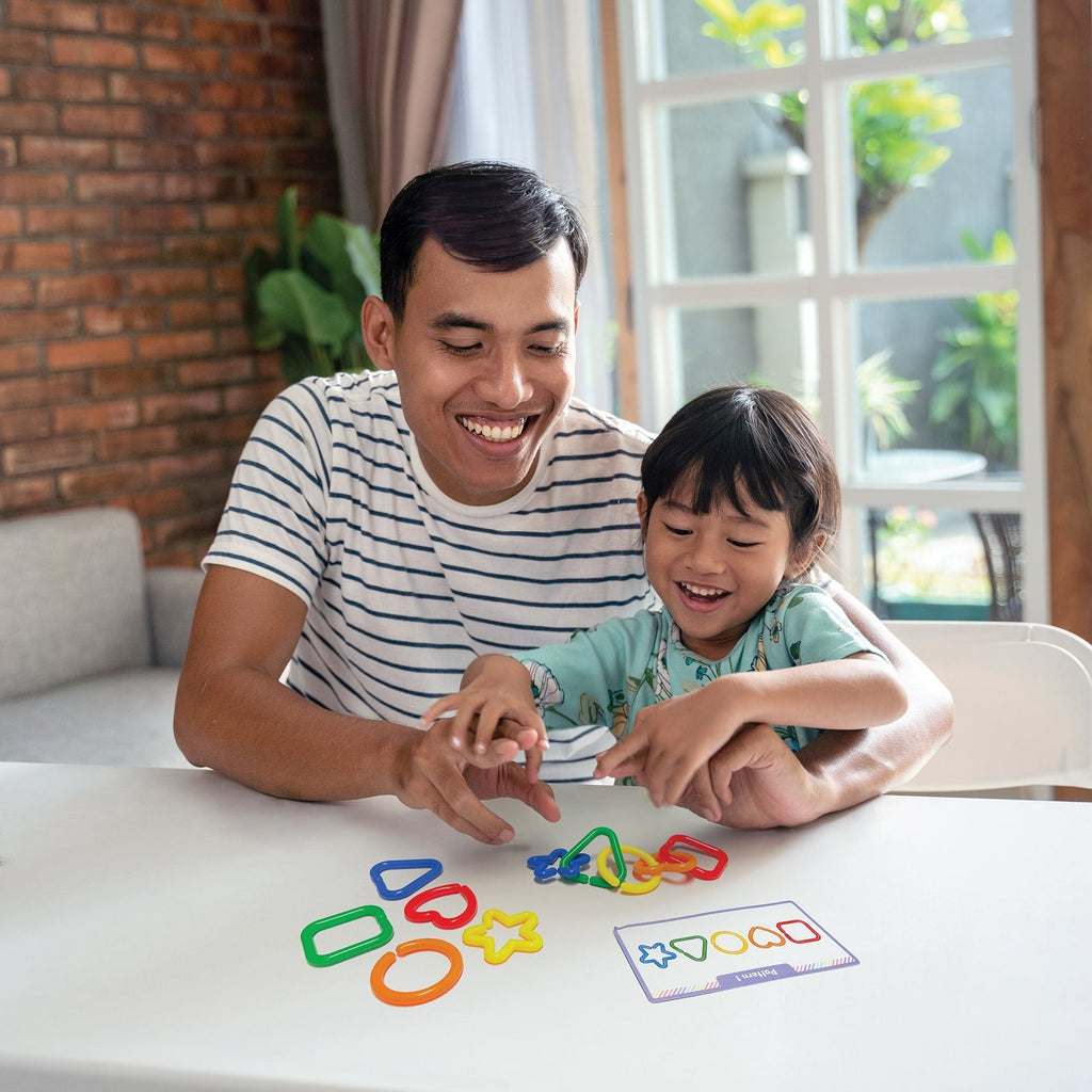 Teacher Created Resources Linking Shapes - Educational Color & Shape Recognition Set