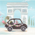 Oopsy Daisys Little Black Canvas Art in 10x10 Gallery-Wrap