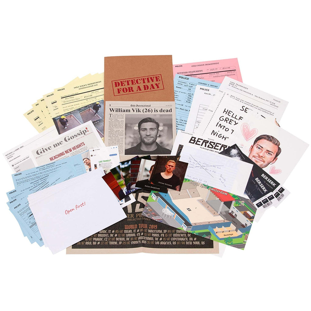 Detective For A Day: Murder On The World Tour Interactive Mystery Party Game