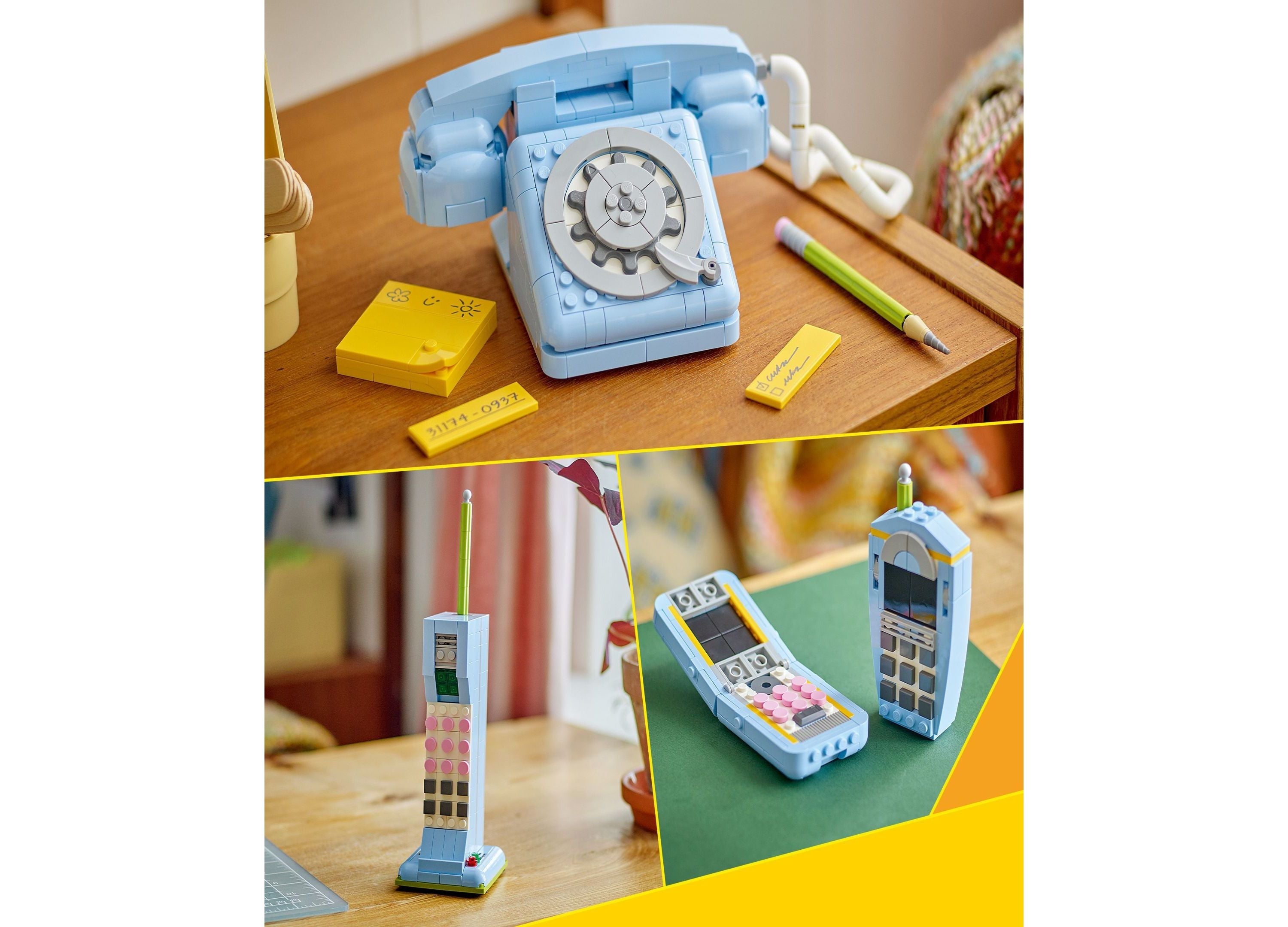 LEGO Creator 3-in-1 Retro Telephone Build Kit 31174 - 383 Pieces