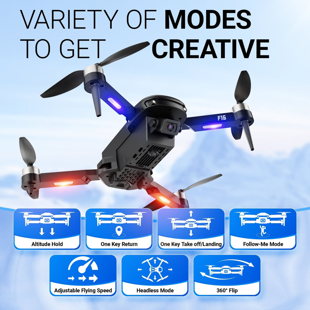 Contixo F16 FPV Drone With 1080P HD Camera And Gesture Control