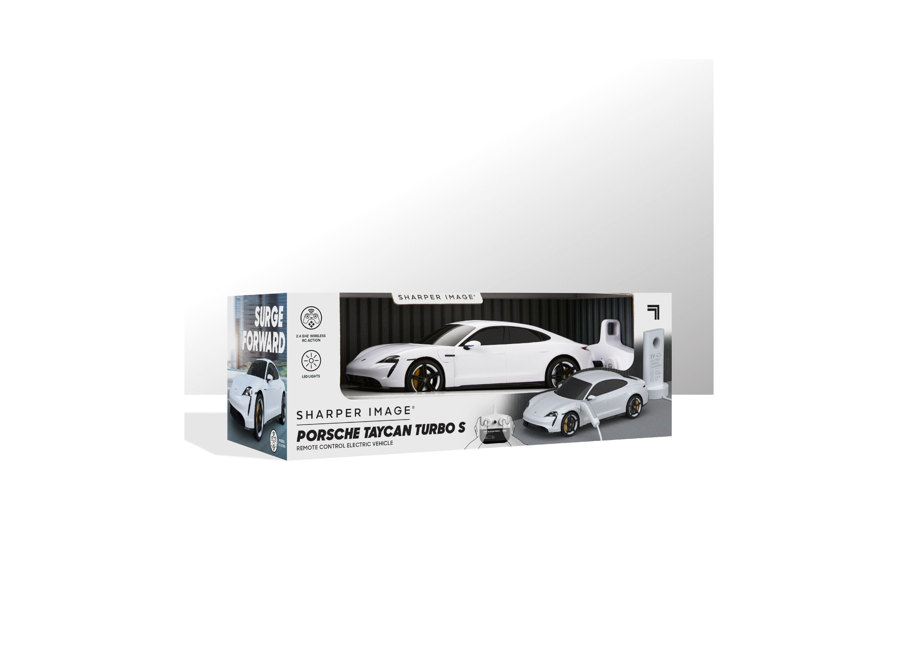 Sharper Image Porsche Taycan Turbo S 1:20 Scale Remote Control Electric Car