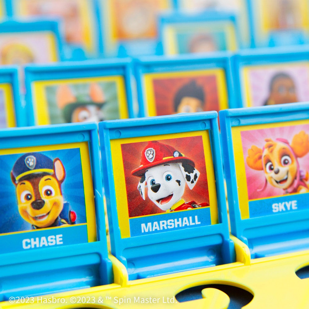 PAW Patrol Guess Who? Collectible Guessing Board Game for Kids Ages 6+