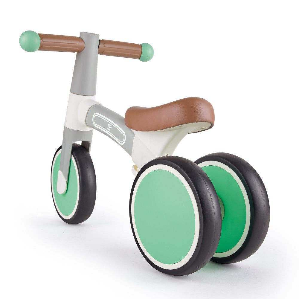 Hape - First Ride Balance Bike - Light Green - Lightweight 3 Wheeled Tricycle