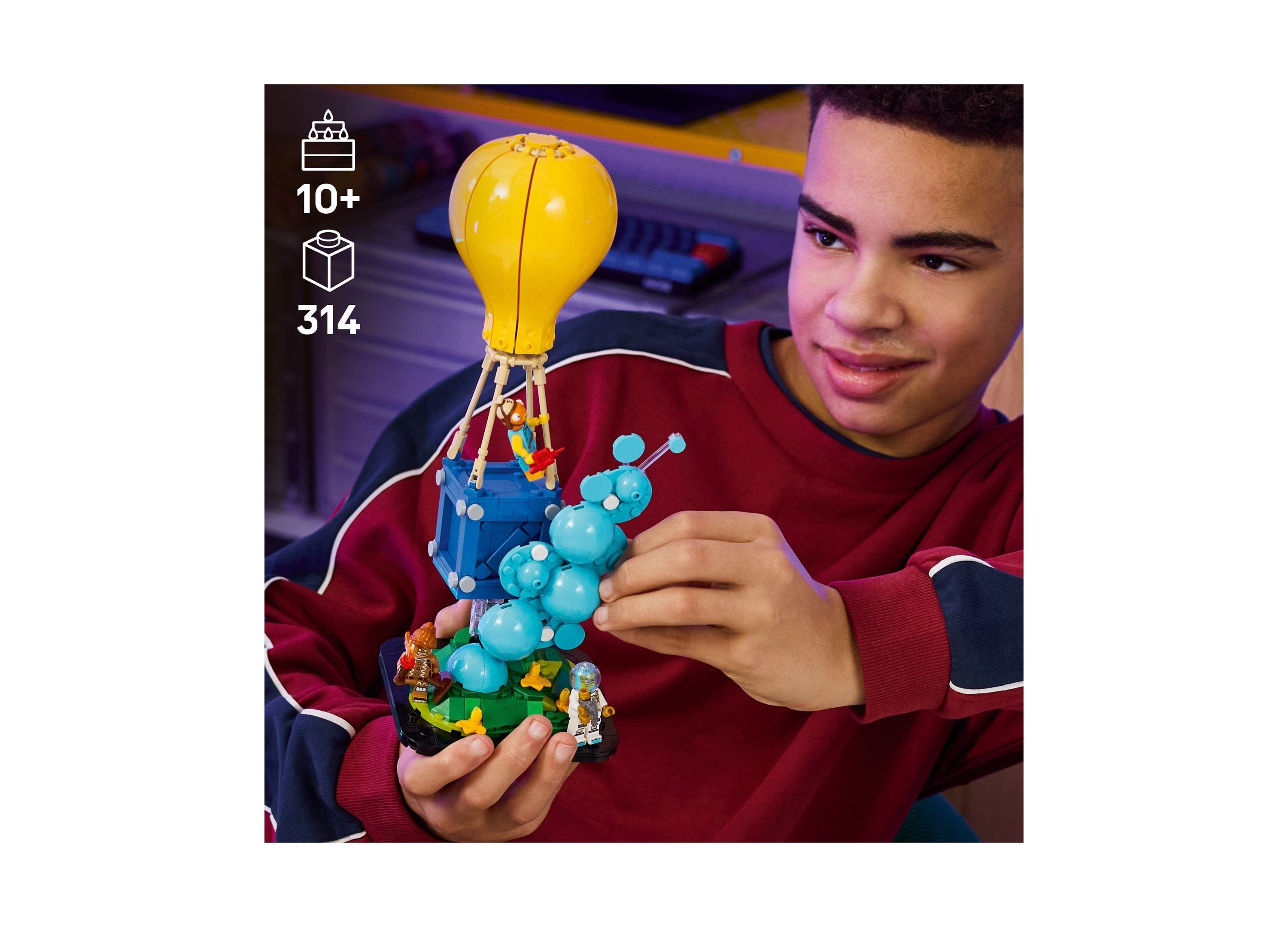 LEGO Fortnite Supply Drop 314-Piece Building Set