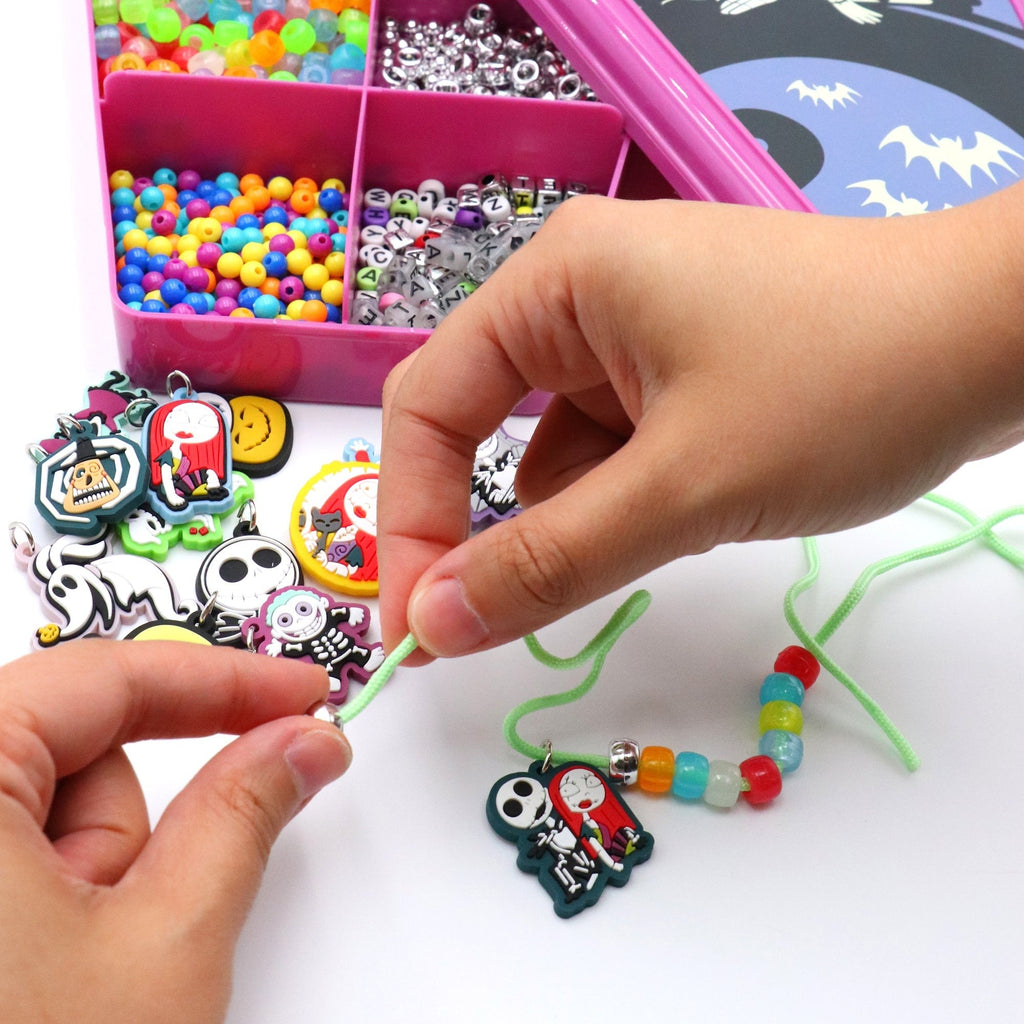 Nightmare Before Christmas Glow-In-The-Dark Jewelry Activity Set - Over 1,000 Pieces