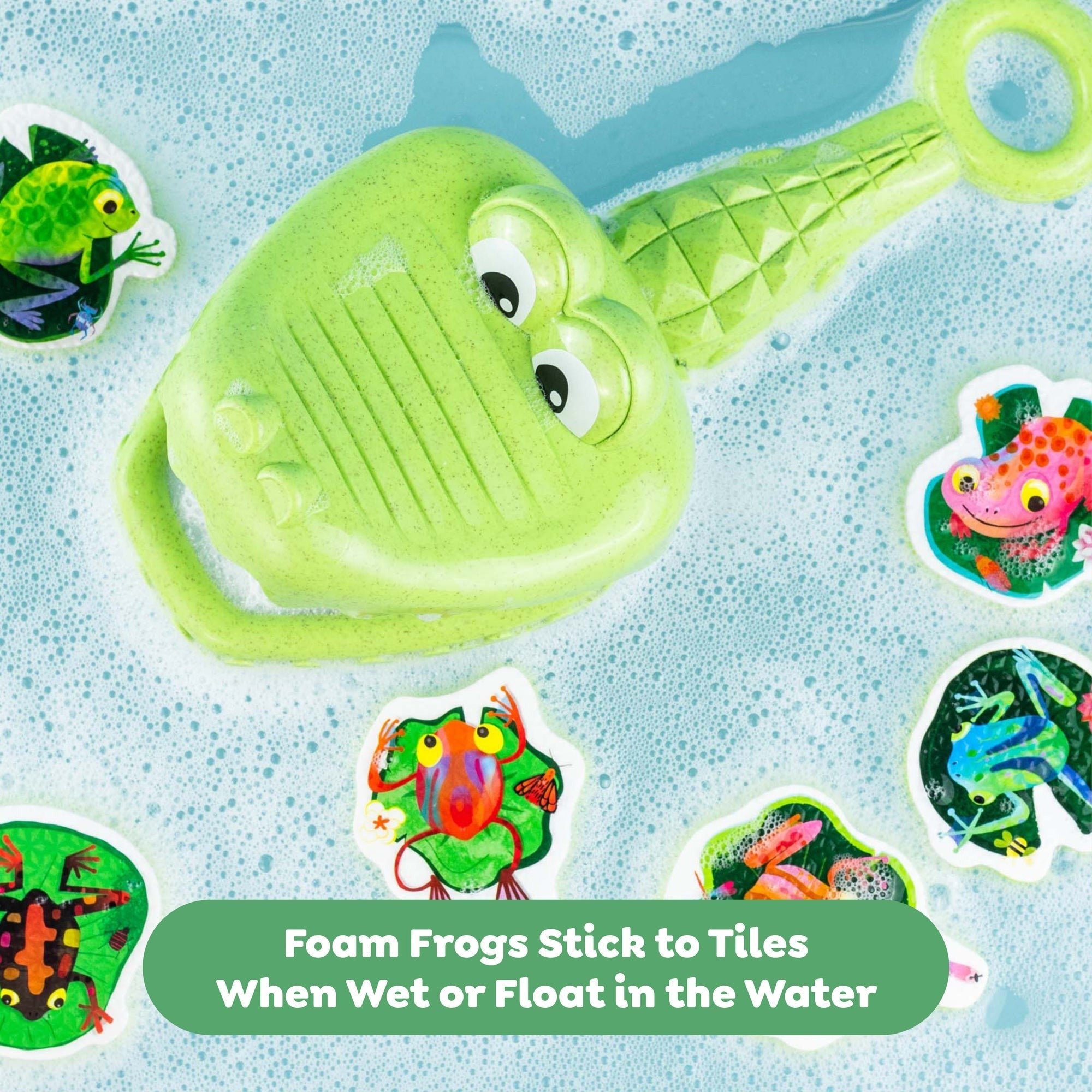 Tiger Tribe Croc Chasey - Eco-Friendly Bath Adventure Toy