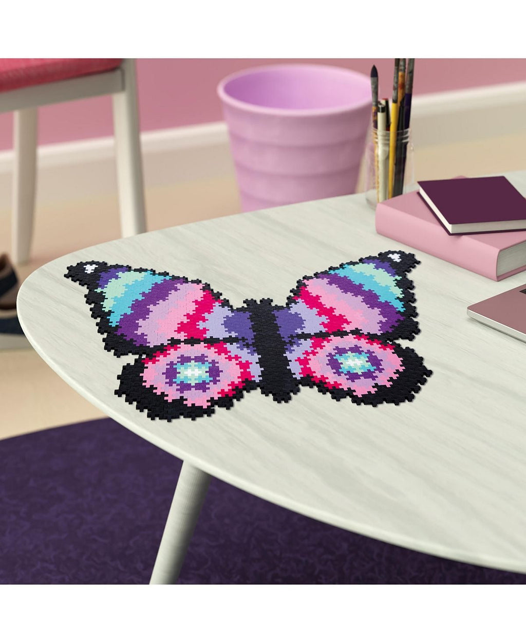 Plus-Plus Puzzle By Number Butterfly Jigsaw - 800 pc