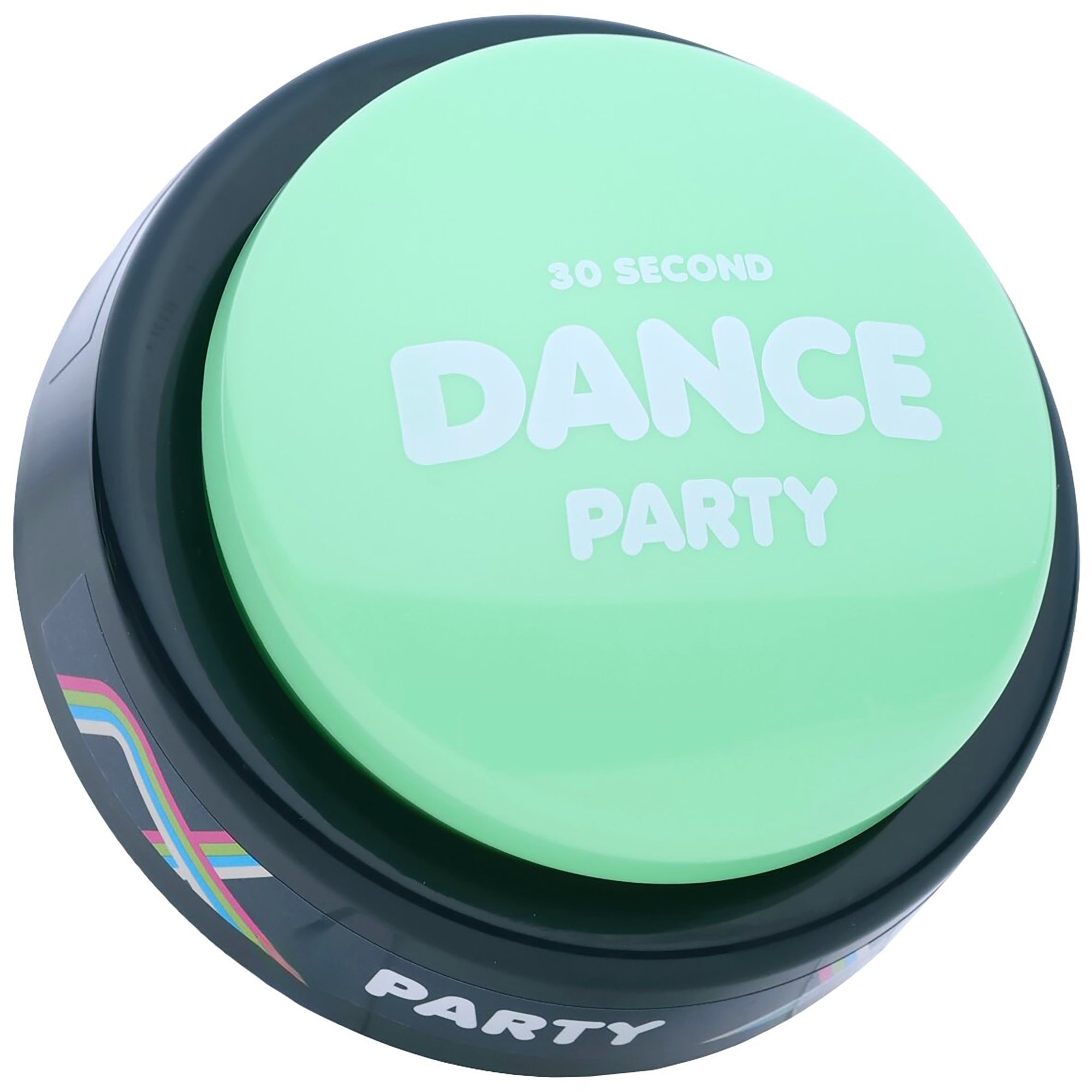 30 Second Dance Party Button Volume 3 Novelty Music Toy With Light-Up Feature