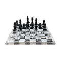 John N. Hansen Co. Classic Acrylic Chess Set - 11.75x11.75 inch Board
