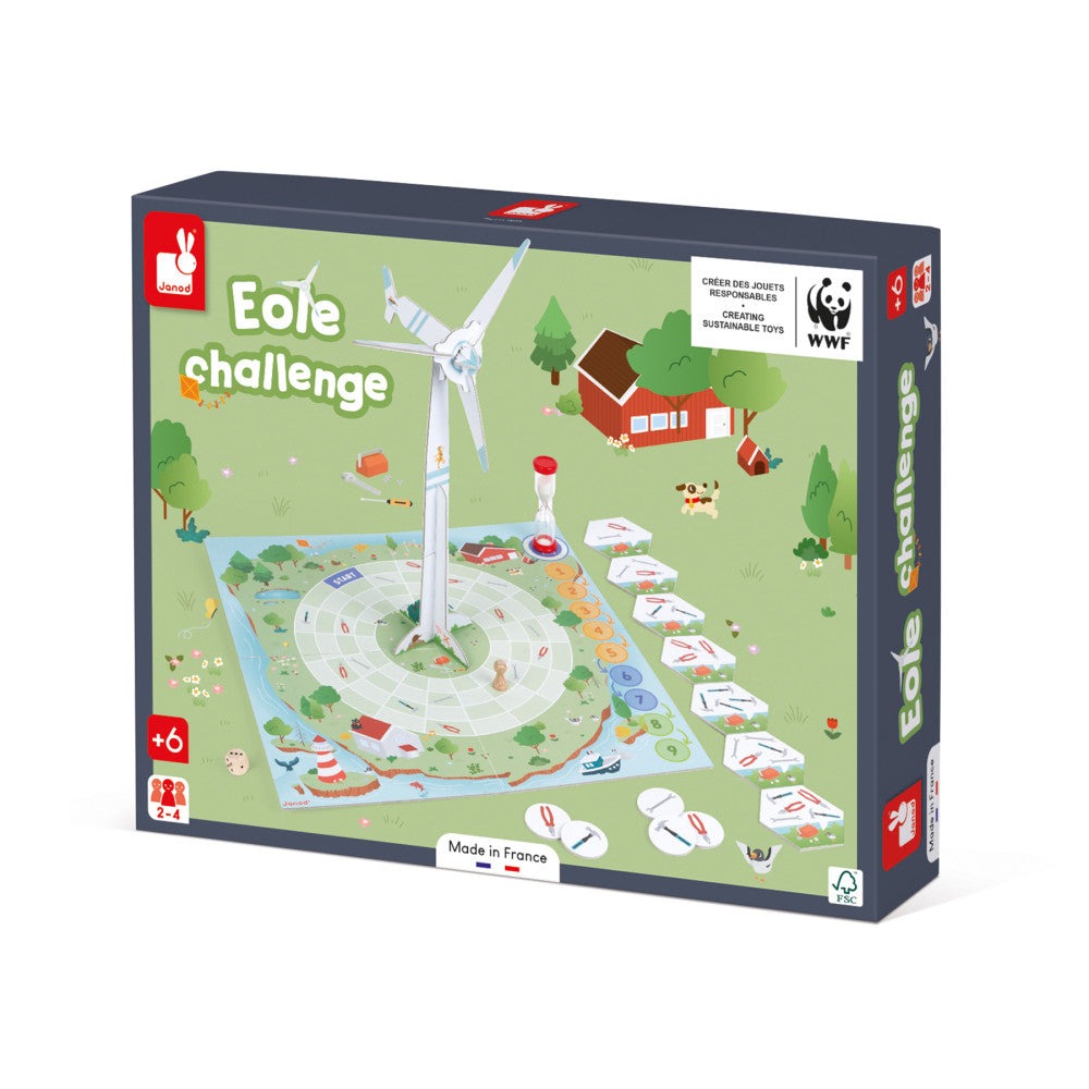Janod WWF Wind Turbine Cooperative Building Game