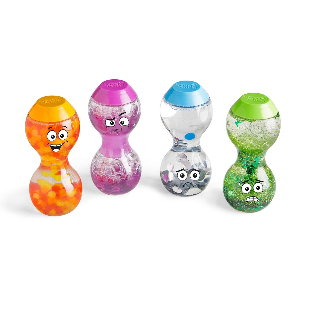 Hand2Mind Feelings Fun Sensory Bottles - Explore Emotions Playfully