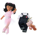 Gotz 19.5 inch Ballet-Themed Doll - Hannah with Black Hair and Bangs
