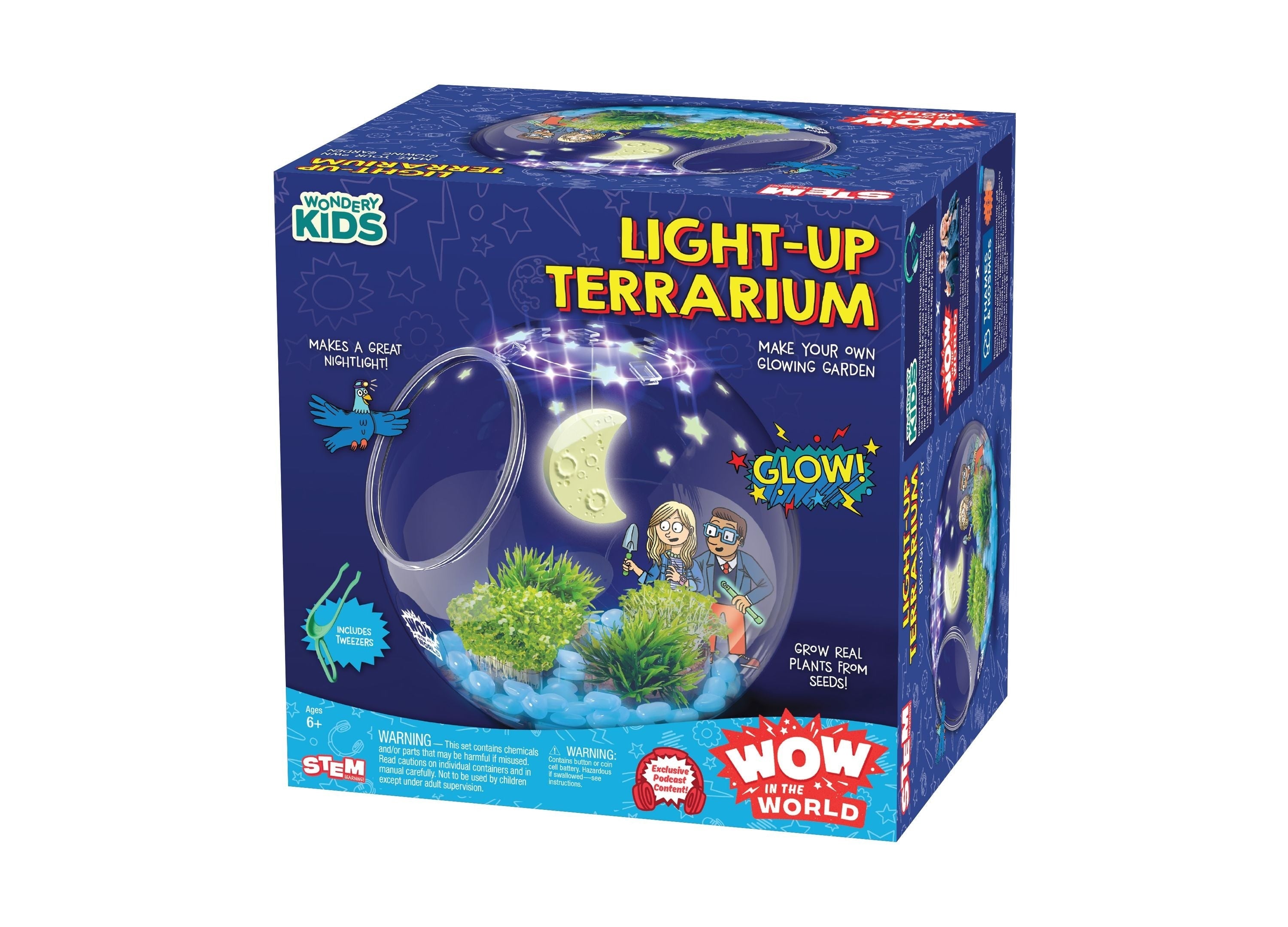 Thames & Kosmos Wow In The World Light-Up Terrarium Kit Ages 6+