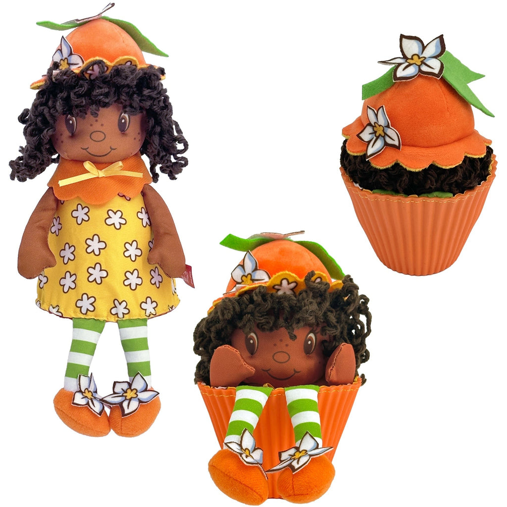 Strawberry Shortcake Pop 'n' Flip Orange Blossom 9-Inch Plush Doll 2-in-1