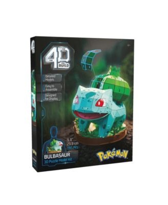 Pokémon Bulbasaur 3D Model Kit - Kanto Starter Collection 195-Pieces