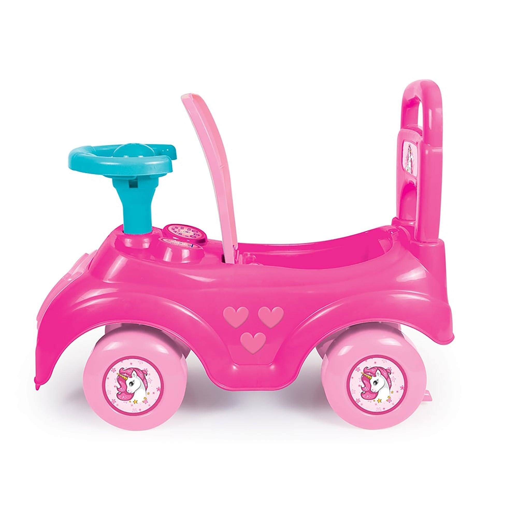 Dolu Toys - Pink Unicorn Sit and Ride - Whimsical Explorer
