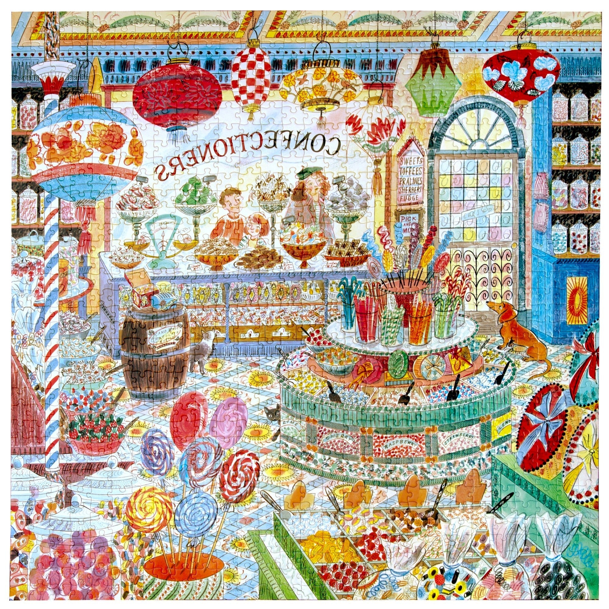 Piece&Love Sweet Shoppe 1000-Piece Jigsaw Puzzle