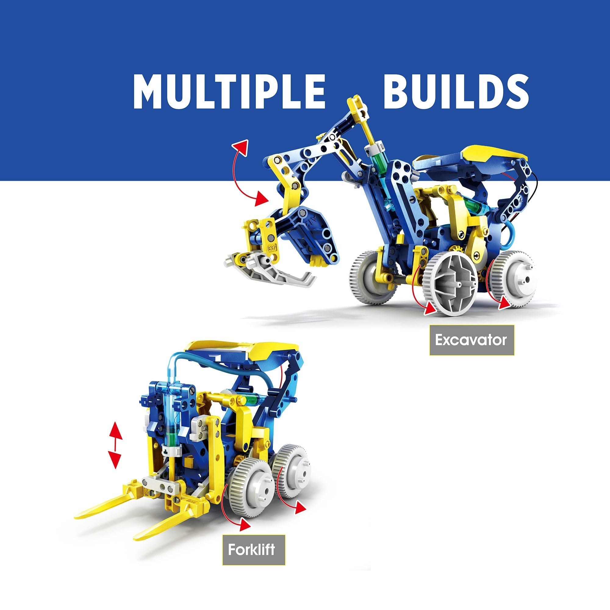 Teach Tech Rivet-Rex 12-In-1 Solar-Powered STEM Robot Building Kit