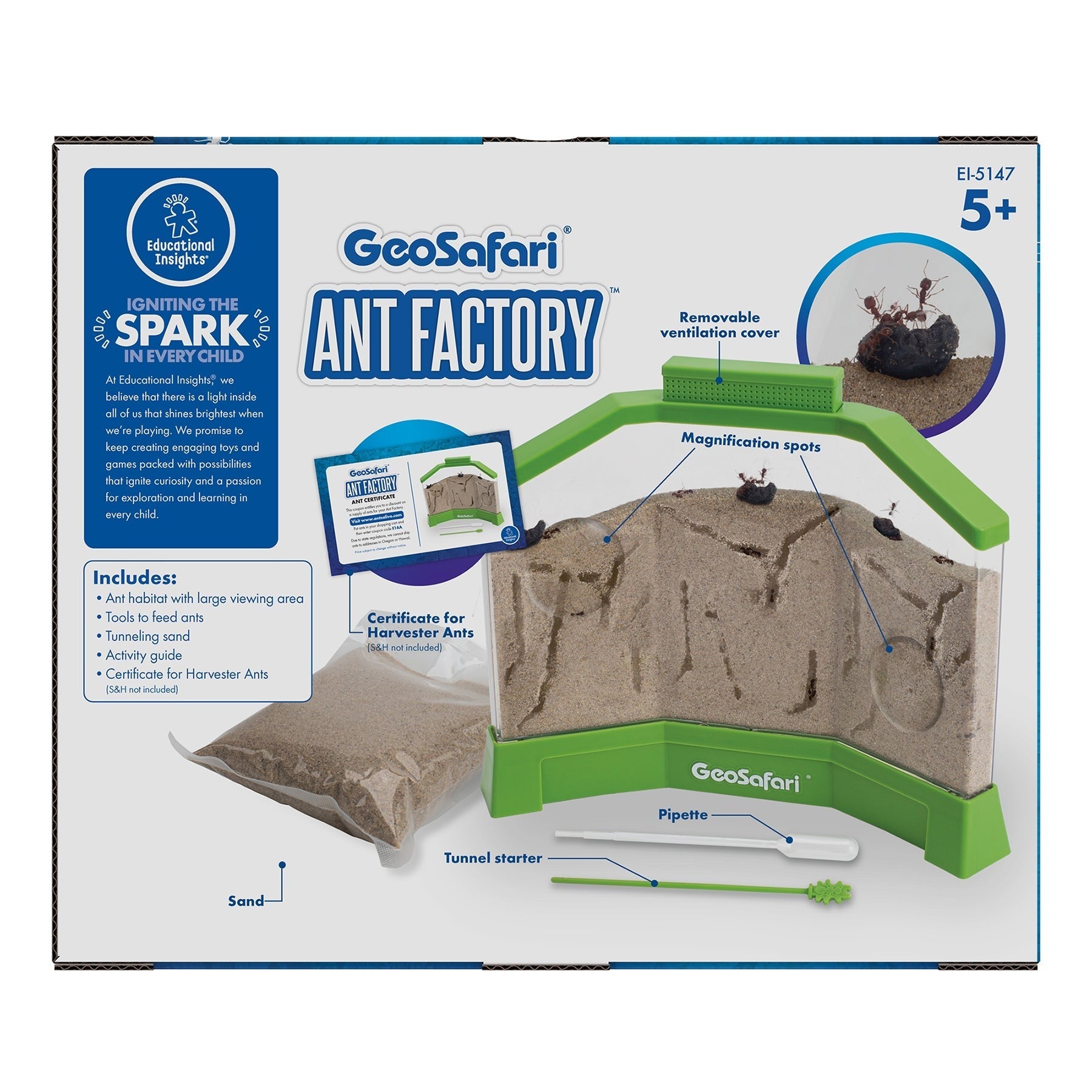 Educational Insights GeoSafari® Ant FactoryTM