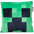 Minecraft Creeper Decorative Throw Pillow - Vibrant Green, 14.96"