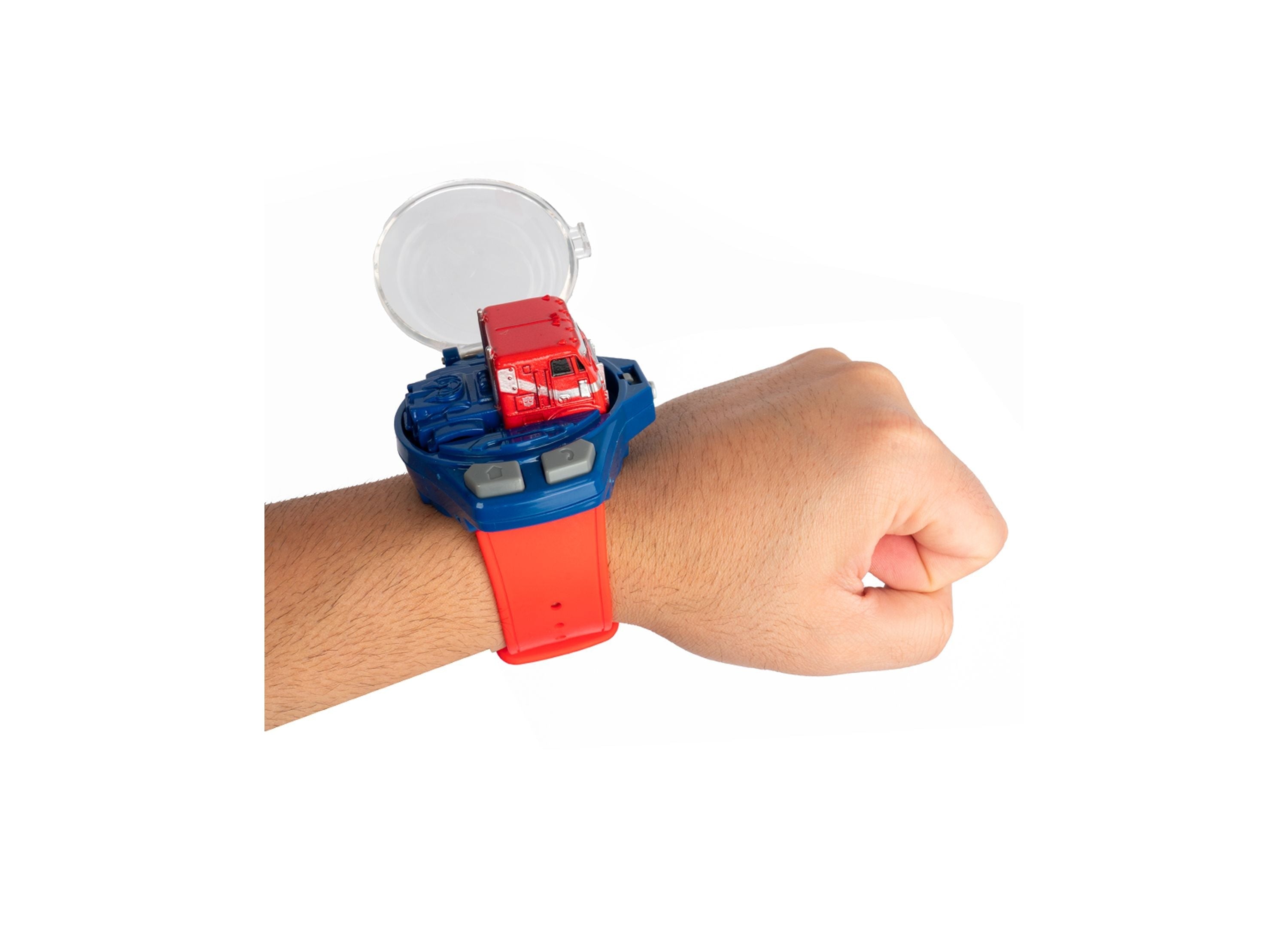 World Tech Toys Transformers Optimus Prime Wrist Case Mini RC Truck