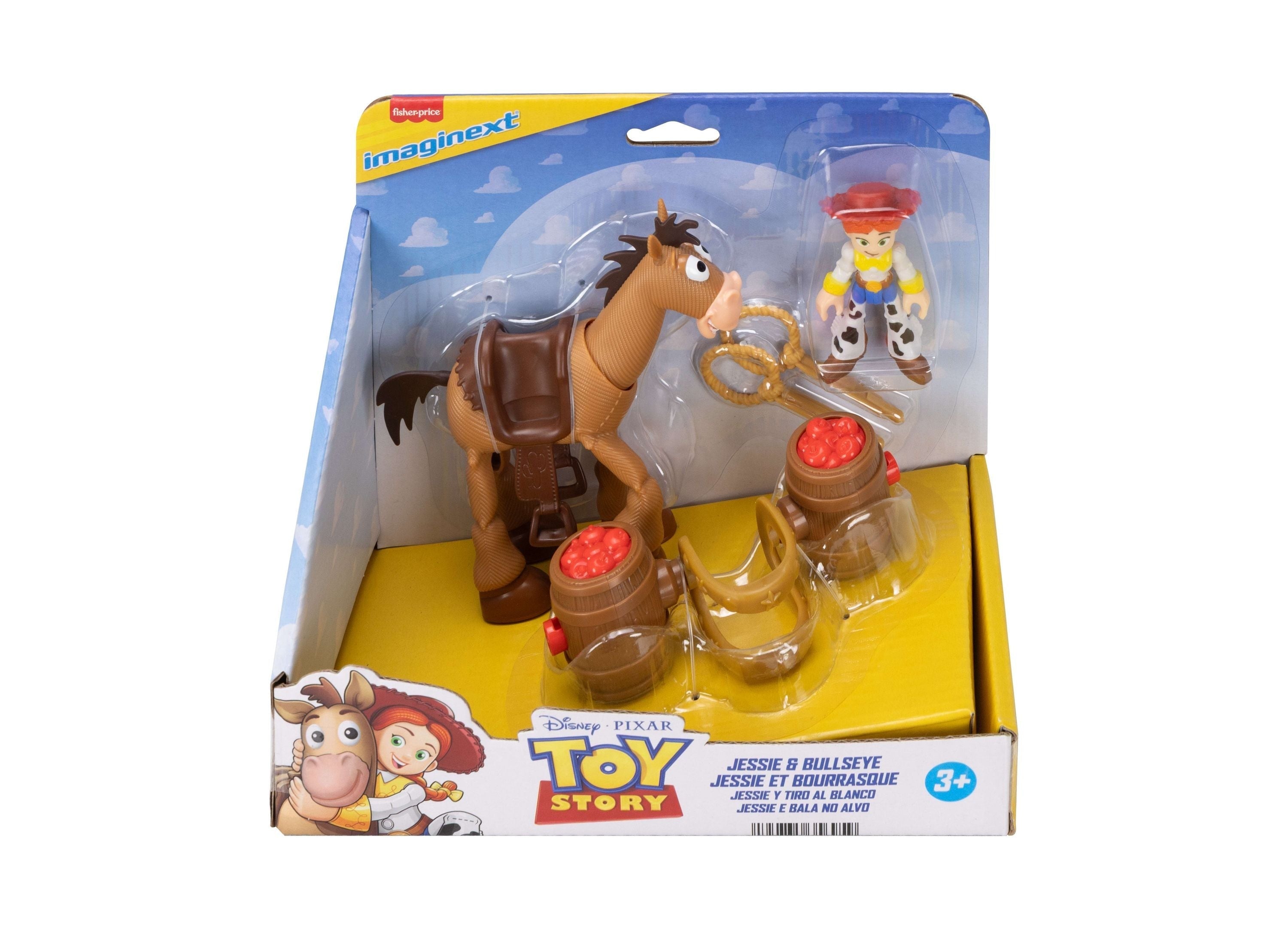 Imaginext Disney Pixar Toy Story Jessie & Bullseye 3-Inch Figure Playset