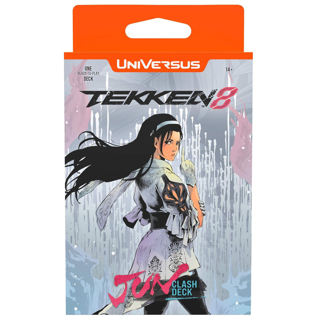 Jun Kazama Tekken 8 UniVersus Clash Deck - Complete Card Game Set