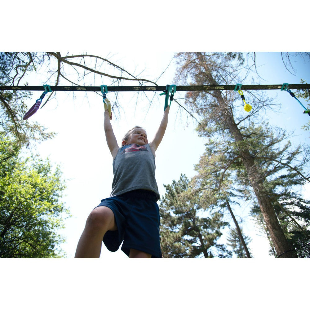 Treslines Ninja Adventure Line 36 ft - Ultimate Outdoor Ninja Warrior Course