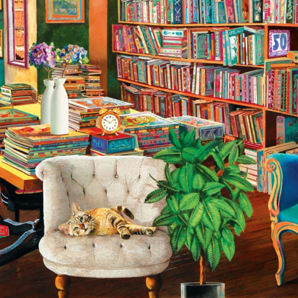 Eurographics The Old Library 1000-Piece Jigsaw Puzzle
