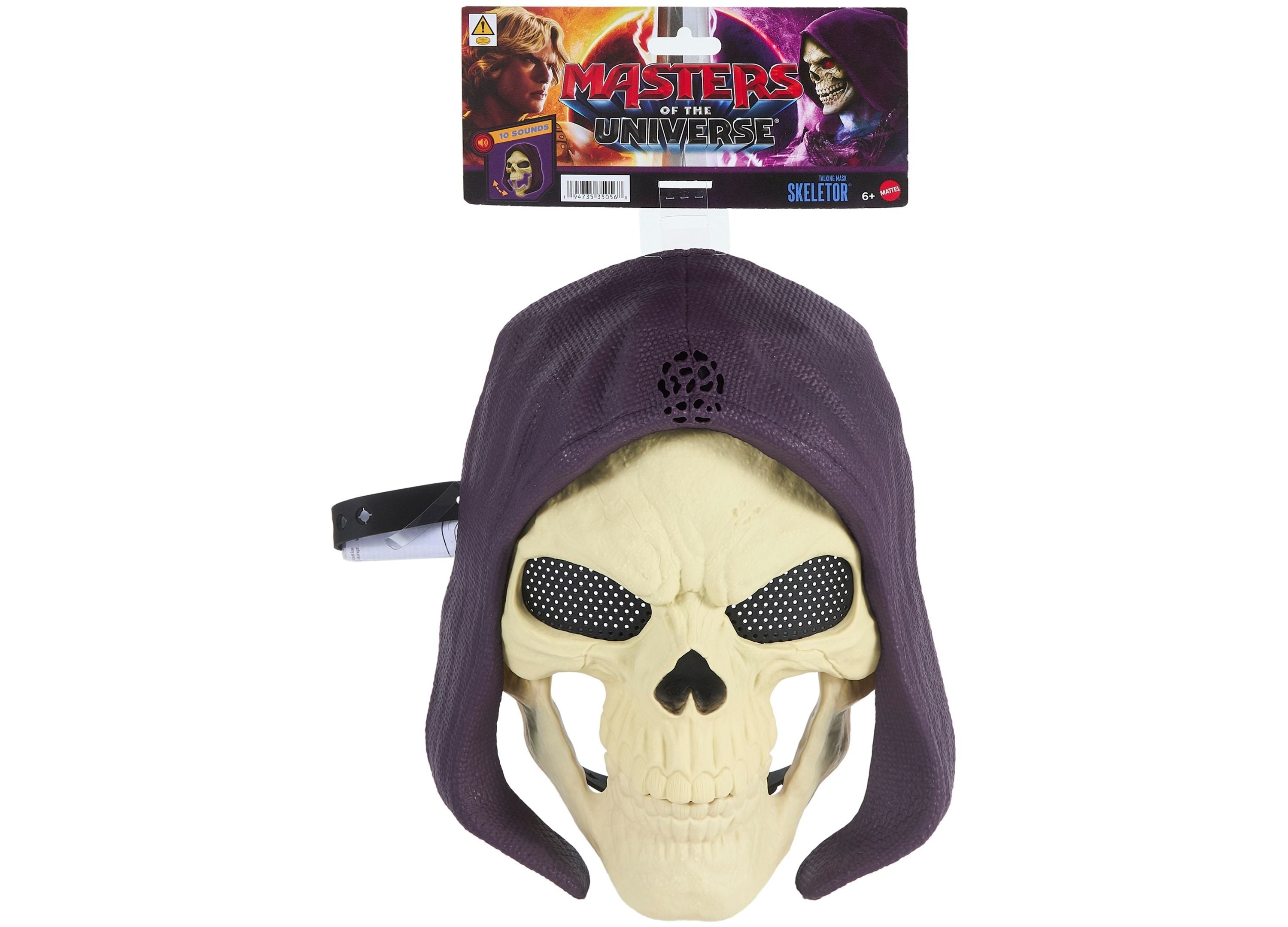 Masters Of The Universe Skeletor Mask With Lights & Sounds Roleplay Costume