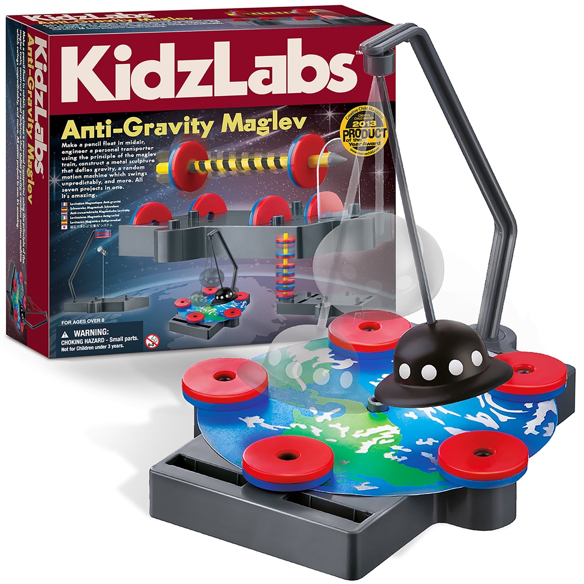 4M KidzLabs Anti-Gravity Magnetic Levitation Science Kit