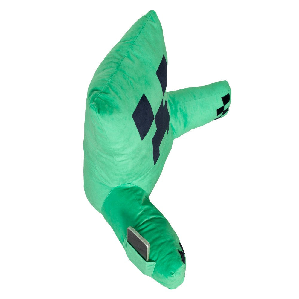 Minecraft Creeper Character Lounge Relax Pillow with Armrests