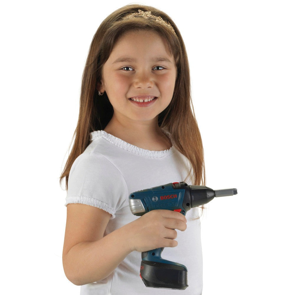 Bosch Mini 2-In-1 Cordless Drill & Screwdriver - Interactive Toy for Kids Ages 3+