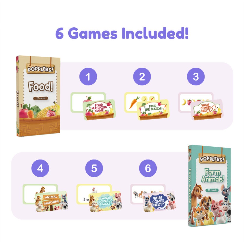Ms. Brandi's Popplers - Fidget Game - Educational Farm & Food Game