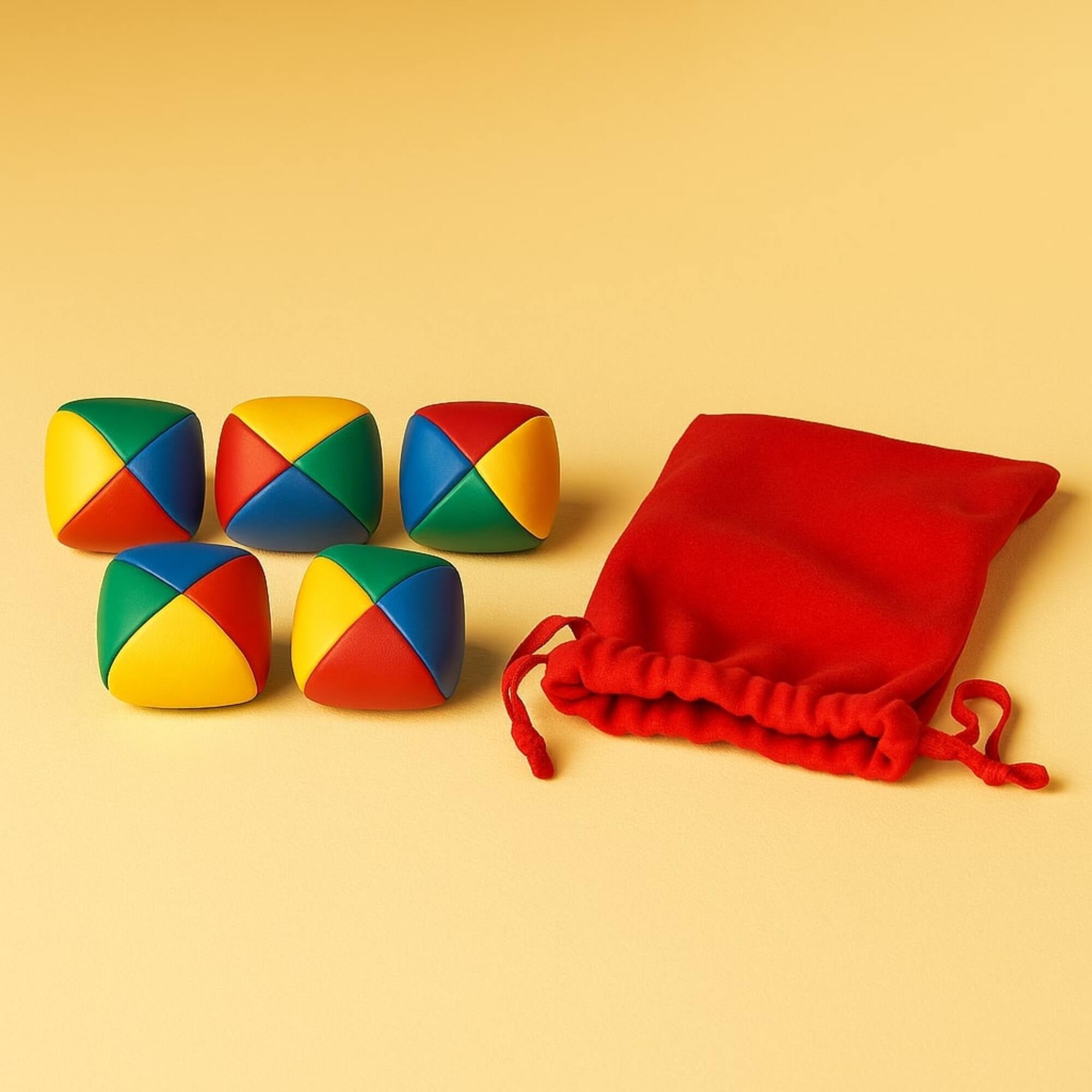 Hinkler Learn Juggling Kit With 5 Balls And Instructional Book