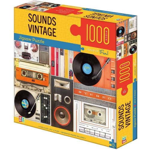 GC Retro Vinyl Record Jigsaw Puzzle - 1000 pc