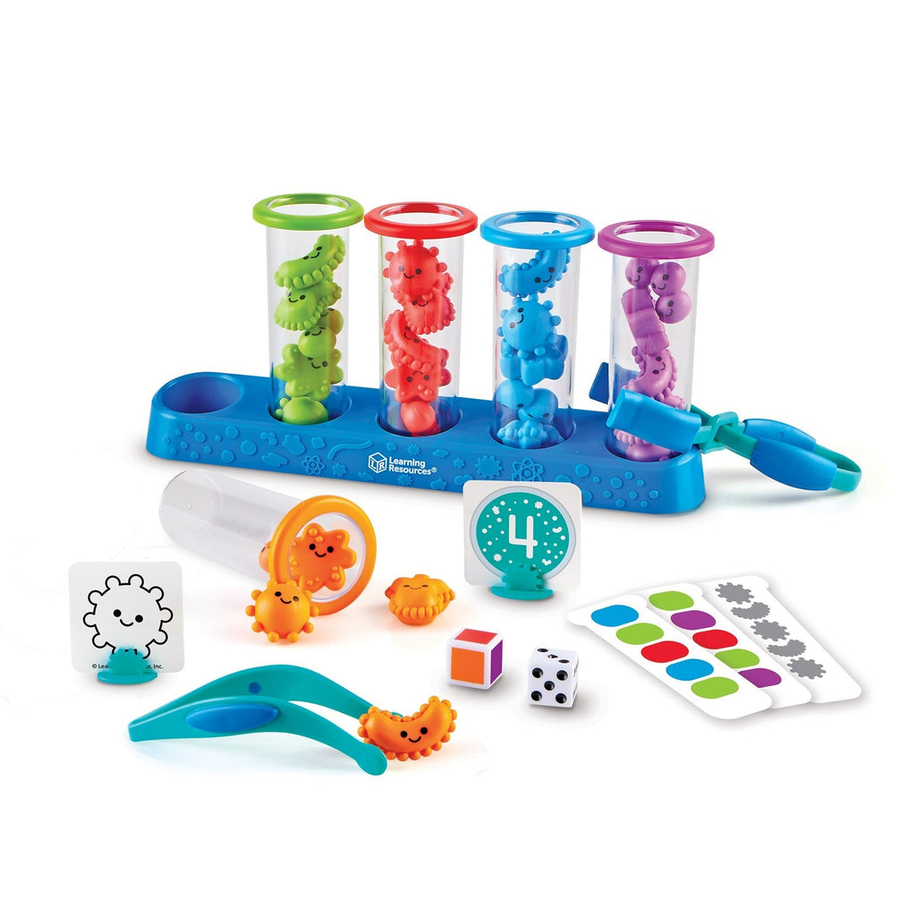 Learning Resources Silly Science - Colorful Germ Sorting Set