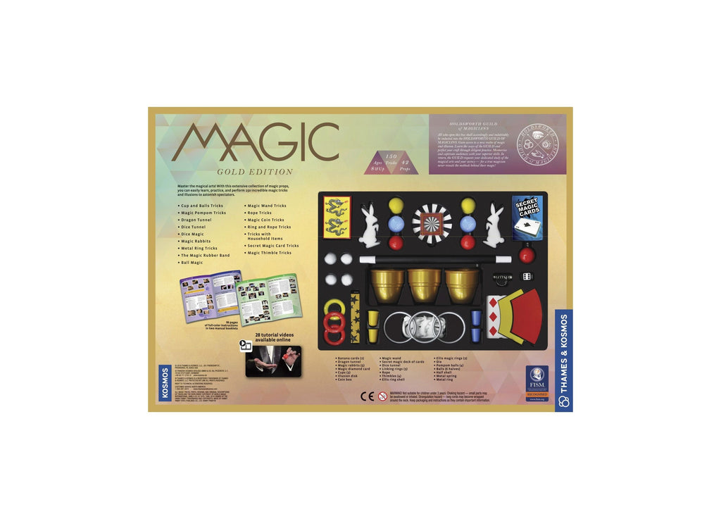 Thames & Kosmos Magic Gold Edition - 150 Tricks With 42 Props