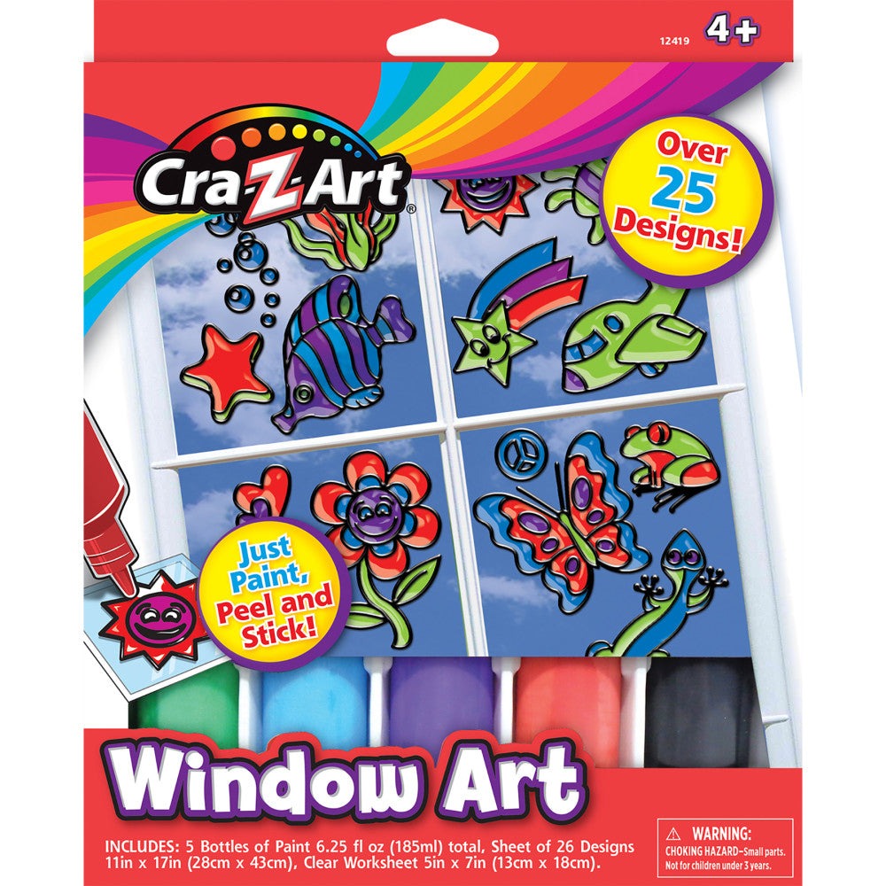 Cra-Z-Art Colorful Window Art Creation Kit