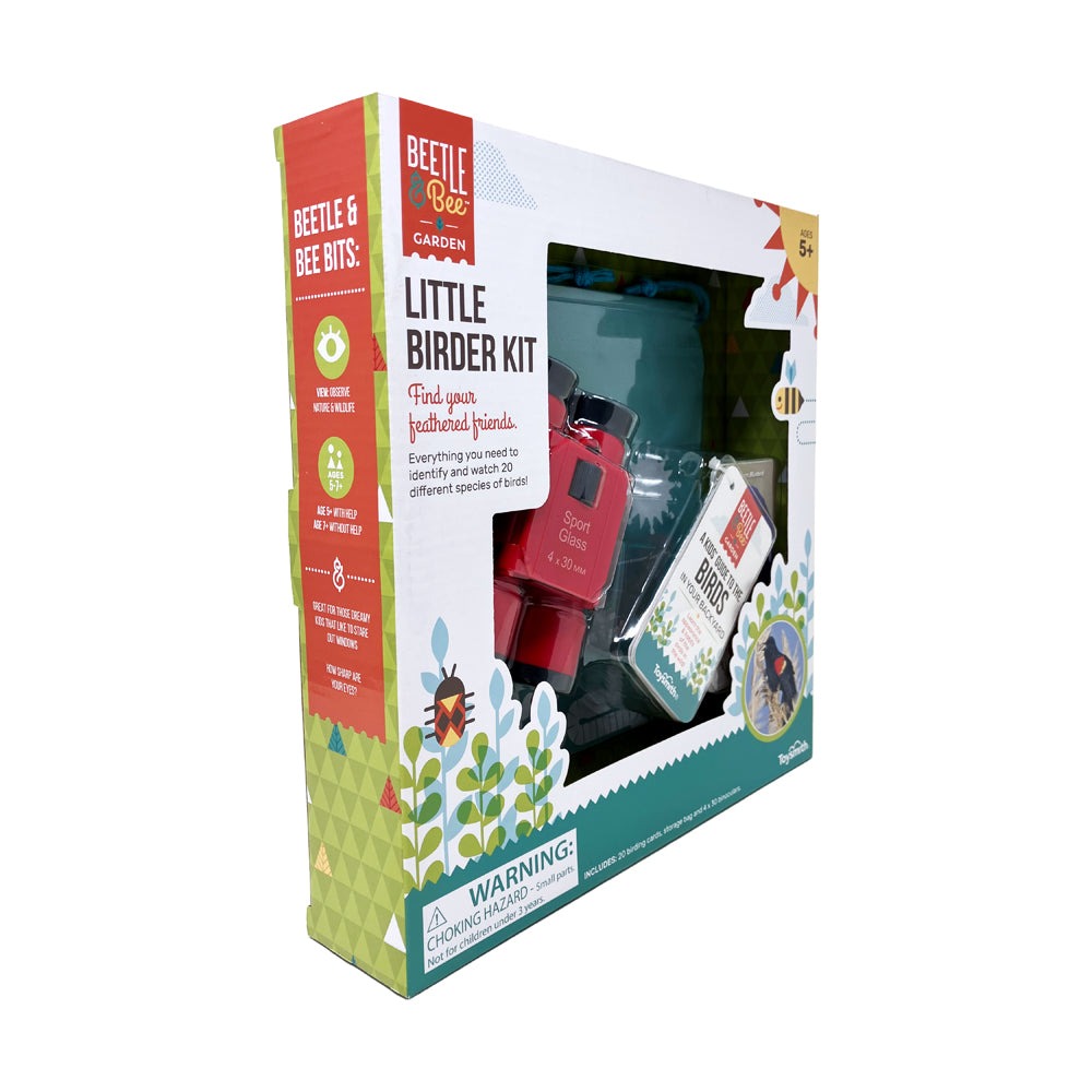 Beetle & Bee Garden 4x30 Little Birder Binoculars Kit