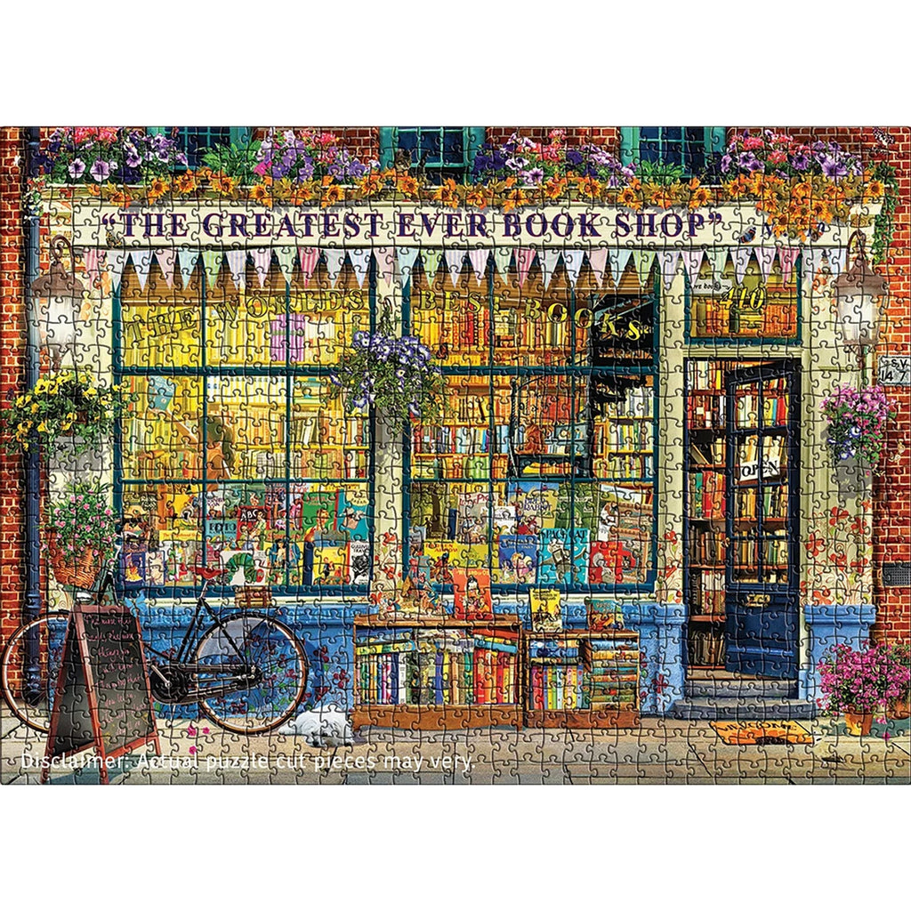 Eurographics The Greatest Ever Book Shop 1000-Piece Jigsaw Puzzle