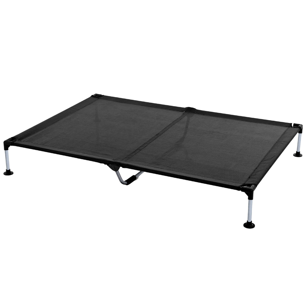 My Duque COOLA Dog Bed - XLarge, 51 x 34.5", 119 lb Capacity - Black