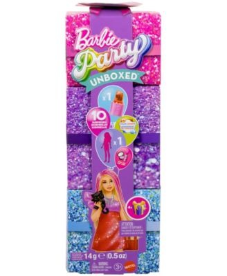 Barbie Party Unboxed - Glam Party Series Sparkle Doll with Accessories
