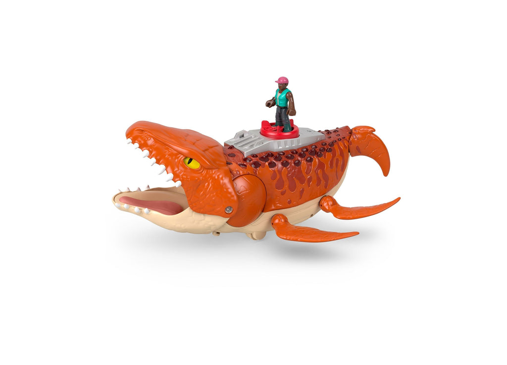 Imaginext Fisher-Price Jurassic World Rebirth Aquachomp Mosasaurus Playset