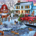 Toys R Us Christmas On The Farm Themed Jigsaw Puzzle - 1000pc