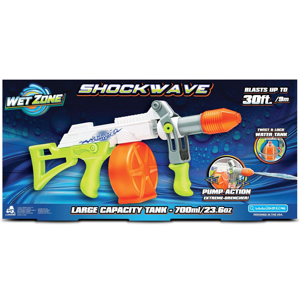 Lanard Shock Wave Water Blaster With 30-Foot Range