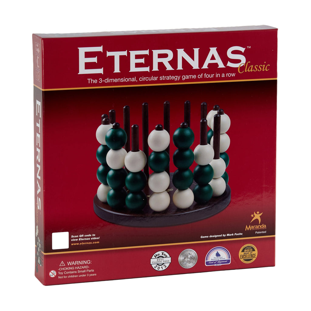 ETERNAS Classic: Engaging 3D Four-in-a-Row Strategy Game
