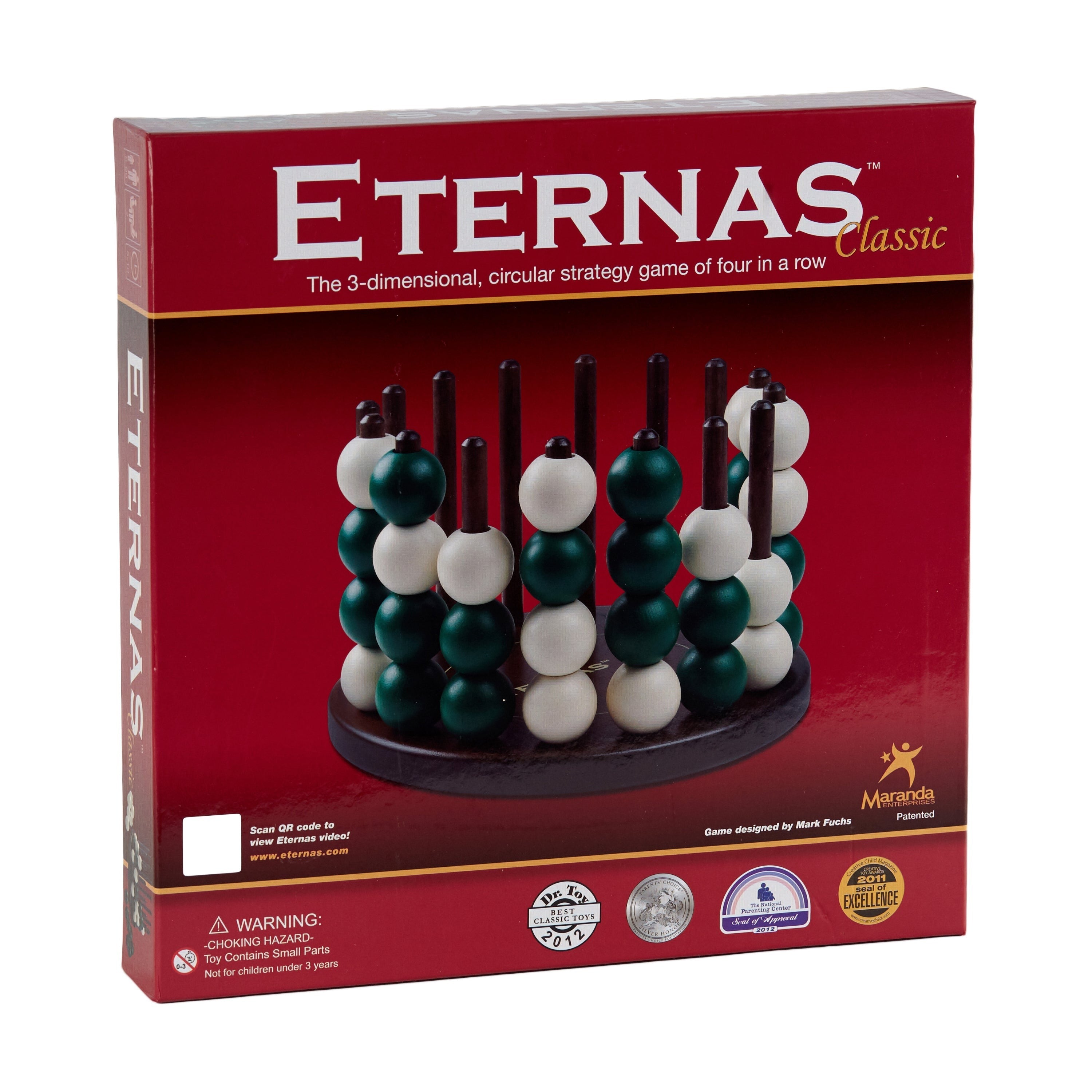 ETERNAS Classic: Engaging 3D Four-in-a-Row Strategy Game