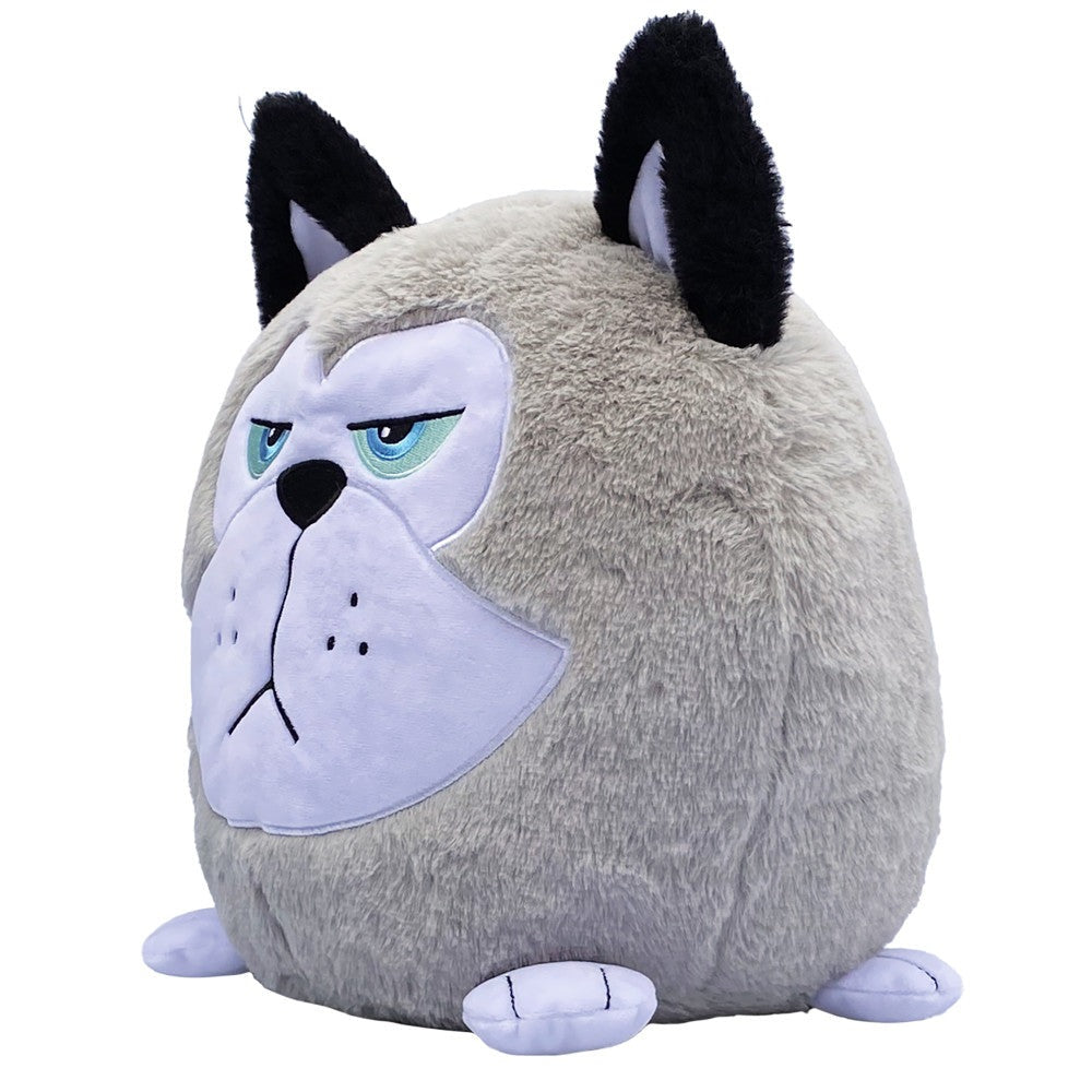 Hangry Petz Cooper Husky 12 inch Sound Plush - Grey & White